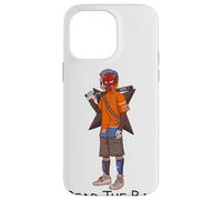 Urban Japanese Anime Devil Masked Read The Bat Warrior Case for iPhone 14 Pro Max