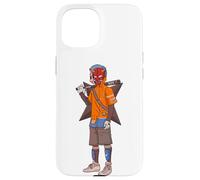 Urban Japanese Anime Devil Masked Read The Bat Warrior Case for iPhone 15