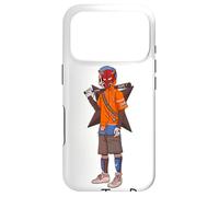 Urban Japanese Anime Devil Masked Read The Bat Warrior Case for iPhone 17 Pro