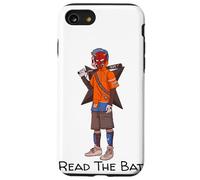 Urban Japanese Anime Devil Masked Read The Bat Warrior Case for iPhone SE (2020) / 7/8