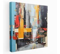 Urban Kaleidoscope Canvas Print, 20" x 20"