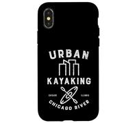 Urban Kayaking Adventure | Chicago Kayaking on the River Case for iPhone X/XS