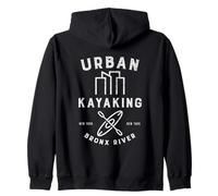 Urban Kayaking ~ Bronx River, New York City Zip Hoodie