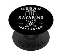 Urban Kayaking ~ Lady Bird Lake & Austin Waterways PopSockets Adhesive PopGrip