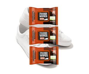 Urban Kicks 3X Biodegradable Trainer Shoe Cleaning Wipes Pack Of 30 Footwear Wipes