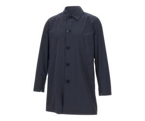 Urban Lamar Trench Coat - male - Woolrich - Single-Breasted Coats - Blue - L - Coats L