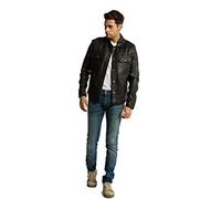 URBAN LEATHER 58 Ladies Jacket, Red Wax, Size Small,