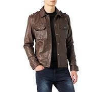 Urban Leather LUKA gents jacket,Brown, Size 5X-Large,
