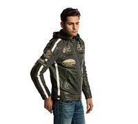 Urban Leather Motorbike Jackets For Men '58 GENTS' | Lambskin Leather Motorcycle Jacket | CE Approved Remouvable Armour for Back, Shoulders and Elbows