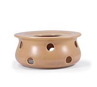 Urban Lifestyle Tea Cosy Warmer Ceramic (Sand) - Tea Oven to Keep Teapot or Coffee Pot Warm - Tea Light