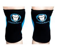 Urban Lifters Knee Sleeves (5mm / 7mm) Pair. Excellent Support, warmth, compression and performance enhancement for Squats, WOD's, Crossfit, WeightLifting, Powerlifting & Gym Goers. Suitable for Men & Woman (5mm, Small)