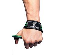 Urban Lifters Weight Lifting Straps, Heavy Duty Straps with thick Padded Neoprene. Non Slip Material. Perfect for Bodybuilding, Powerlifting, Weightlifting & Deadlifts. Sold as pair.