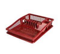 Urban Living Dish Drainer, Red, 38,5X31XH8CM