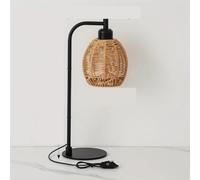 Urban London Desk Lamps Suspend Rattan Black Decor USB Touch Switch Creative Three Color Reading Eye Protect Industrial Modern LED Table Lamp