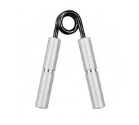 Urban London Hand Gripper Strength Trainer, Silver, 150 LBS - Forearm Wrist Strengthener for Rock Climbing Workout, Gym Dumbbells Set & Home Use