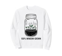 Urban Micro-Homesteader Apartment Gardening Sprout Sweatshirt