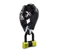 URBAN Mini U-lock 75 + Chain ø15mm Class SRA 15-100cm