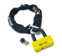 Urban Security Chain Lock 120 Sra+ur75 U-lock Yellow 120 cm