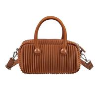 Urban Minimalist Commuter Bag, Multi-coloured Premium Texture Handbag, Very Lightweight And Versatile Daily. (Caramel Color)
