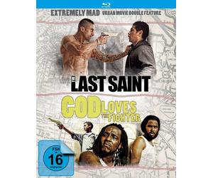 URBAN MOVIE DOUBLE FEATURE:THE LAST SAINT & GOD LOVES THE FIGHTER 3 BLU-RAY NEW