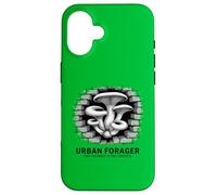 Urban Mushroom Foraging Mycology Nature Enthusiast Case for iPhone 16