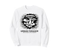 Urban Mushroom Foraging Mycology Nature Enthusiast Sweatshirt