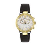 Urban Mystique Chronograph Leather Watch - male - Versace - Watches - Yellow - ONE SIZE - Accessories ONE SIZE