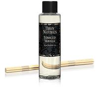 Urban Naturals Tobacco Vanilla Reed Diffuser Refill Set | Includes a Free Set of Reed Sticks! 4 oz | Great Gift Idea Home Fragrance Lovers!