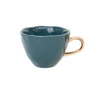 URBAN NATURE CULTURE Good Morning cappuccino mug 30 lue green