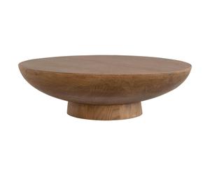 Urban Nature Culture - Rotondo Coffee Table / Side Table Ø62x18 cm - Brown