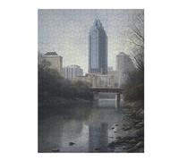 Urban Oasis Austin USA Themed Jigsaw Puzzle for Adults, 500 PCS