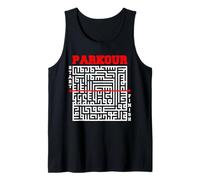 Urban Parcour Parkour Freerunner Shortcut Start to Finish Tank Top