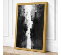 Urban Passage Abstract Canvas Wall Art Print 24x16 Inch