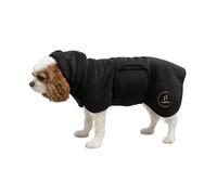 Urban Paws Collective® Luxury Dog Drying Coat, Drying Robe, Ultra Absorbent Microfibre Dog Bathrobe, Quick Dry, Covers Ears, All-Season Spa Soft Towel Coat for Dogs, Small