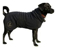 Urban Paws Collective® Luxury Dog Drying Coat, Drying Robe, Ultra Absorbent Microfibre Dog Bathrobe, Quick Dry, Covers Ears, All-Season Spa Soft Towel Coat for Dogs, Medium