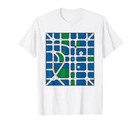 Urban Planner Transit Map Professional Identity Public City T-Shirt