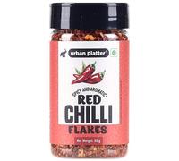 Urban Platter Crushed Red Chilly Flakes Shaker Jar, 80g / 2.8oz [All Natural, Premium Quality]