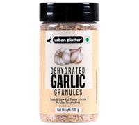 Urban Platter Dehydrated Garlic Granules Shaker Jar, 100g / 3.5oz [Versatile, Savoury, Great Flavour]