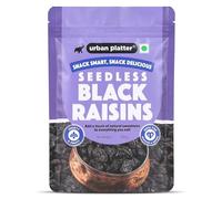 Urban Platter Seedless Black Afghan Raisins, 300g / 10.5oz [All Natural, Premium Quality, Kishmish]