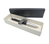 Urban Premium Ballpoint Pen | Muted Matte Black with Chrome Trim | Black Ink | Twist Action | Gift Boxed