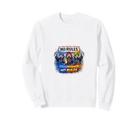 Urban Rebel Street Art Crew Graphic Sweatshirt