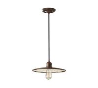 Urban Renewal 1 Light Dome Ceiling Pendant Elstead Feiss FE-URBANRWL-P-E
