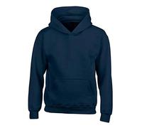 Urban Road Kids Heavy Blend Plain Hoodie Sweatshirt Hooded Top for Boys & Girls Navy