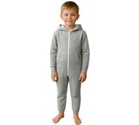 Urban Road Kids Unisex Plain Onesie Boys Girls Youth Toddlers All in One Jumpsuit | Comfortable, Cozy & Ideal for Personalisation Grey