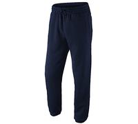 Urban Road Mens Plain Jogging Bottoms Sweatpants Winter Warm Fleece Jogger Trousers Navy