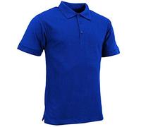 Urban Road Mens Premium Comfort Fit Polo Shirt - Short Sleeve, Plain, Classic Knitted Collar, 50/50 Cotton Polyester, 220gsm, Casual & Workwear