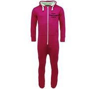 Urban Road Personalised Adults Men Women 1Onesie1 Jumpsuit Custom Onezee Add your Text Logo (S, Pink)