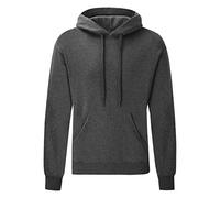 Urban Road Unisex Heavy Blend Plain Hoody Men & Women Sweatshirt Casual Pullover Ladies Hoodie Charcoal