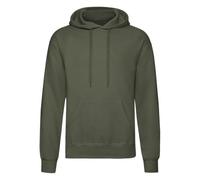 Urban Road Unisex Heavy Blend Plain Hoody Men & Women Sweatshirt Casual Pullover Ladies Hoodie Military Green