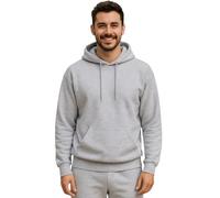 Urban Road Unisex Heavy Blend Plain Hoody | Men & Women Sweatshirt Grey